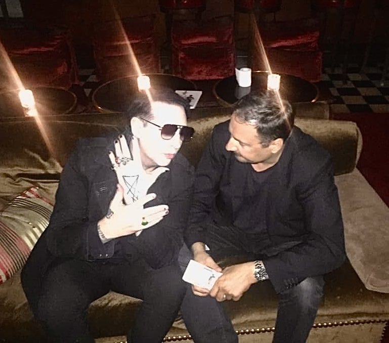 AlexGernandt's tweet image. Happy belated, ⁦@marilynmanson⁩ #57