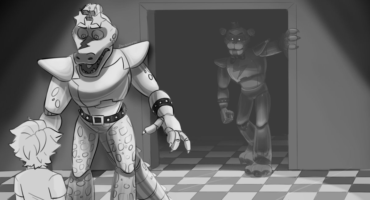 Dorkiiverse's tweet image. "Gregory, Freddy is coming. HIDE!"

"Superstaaaaaaar.."

im done working on this, this was just a small practice