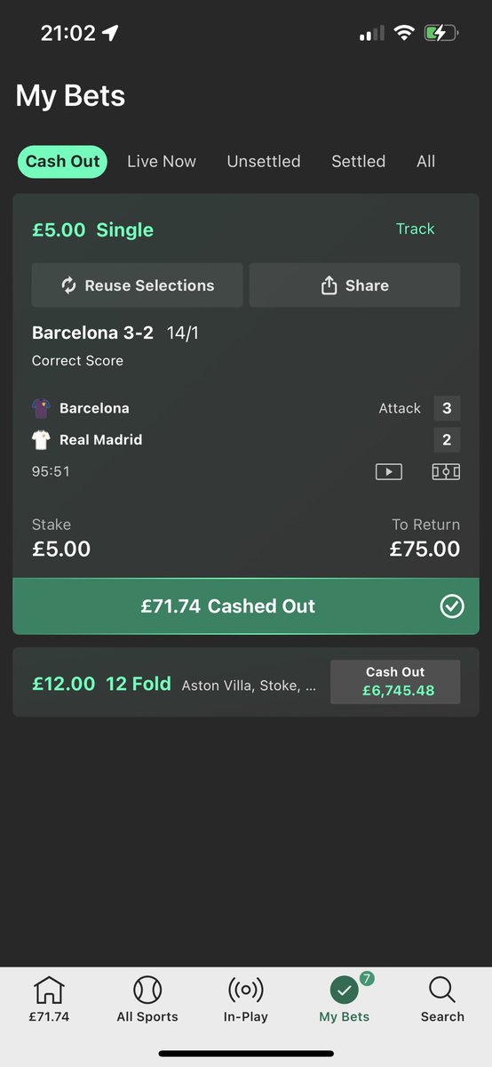 zipeee101's tweet photo. @SpankTheBookies just Liverpool to win tomorrow night for me and £12 turns into £10,500 https://t.co/jTjby8CmnH