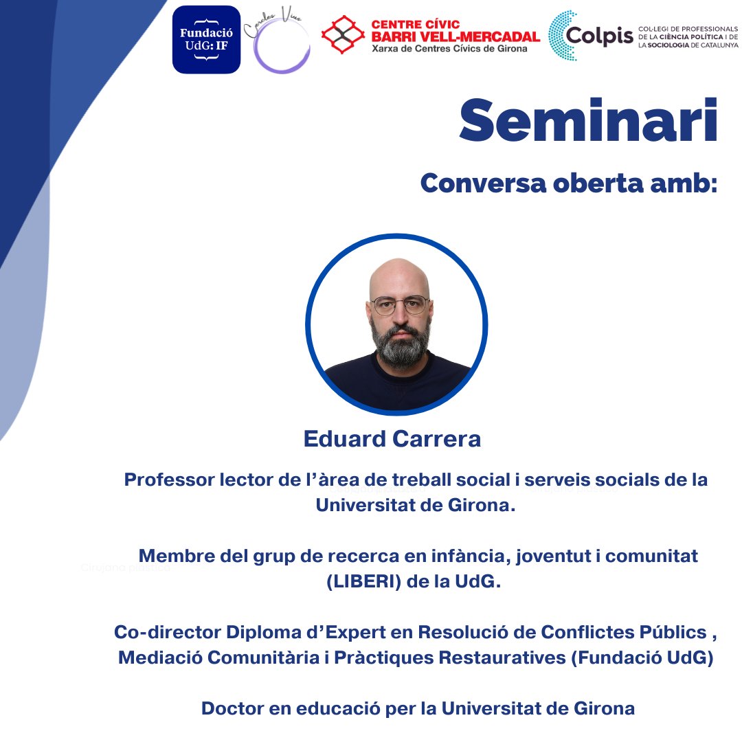 Postgrau Conflicte Públic i Mediació Comunitària tweet media