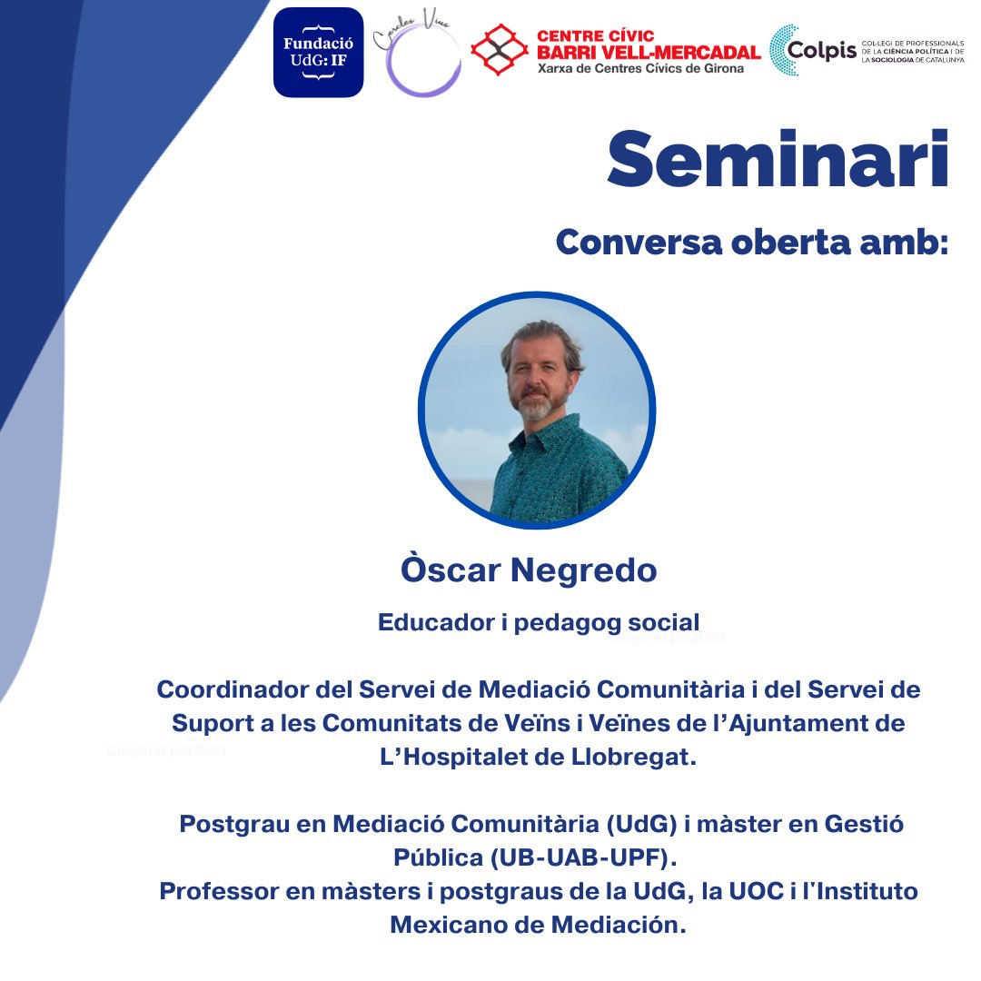 Postgrau Conflicte Públic i Mediació Comunitària tweet media