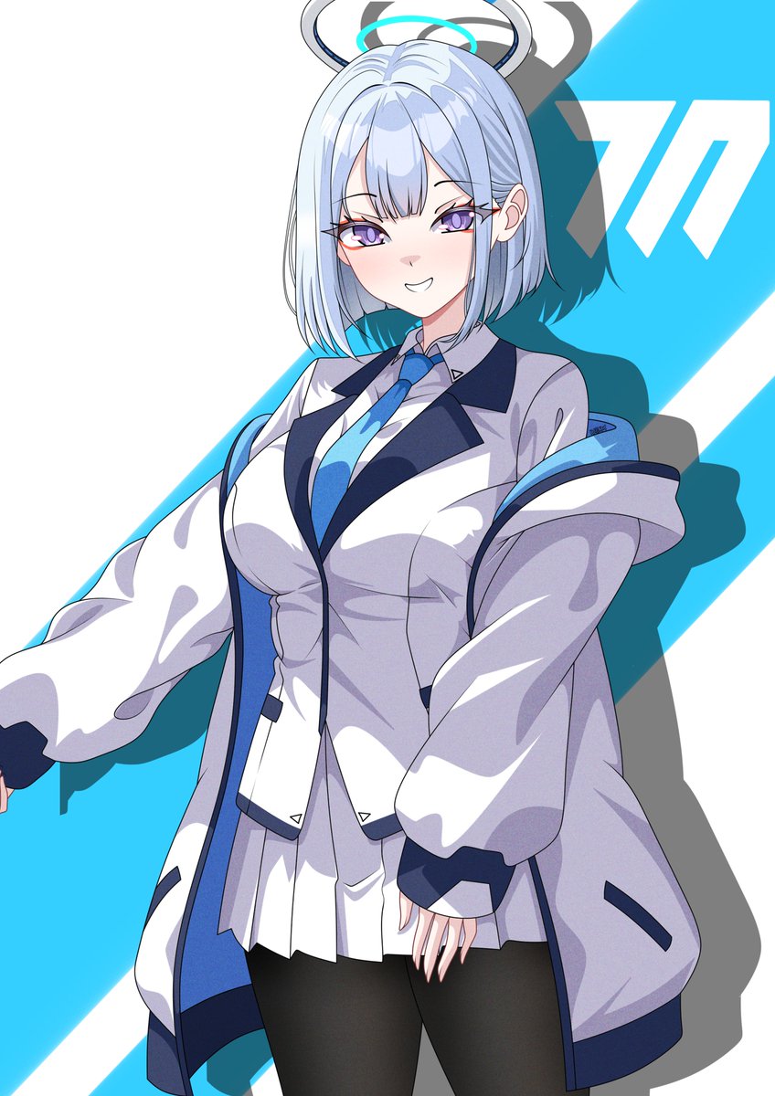 Noa short hair.💙💙 #BlueArchive #ブルアカ