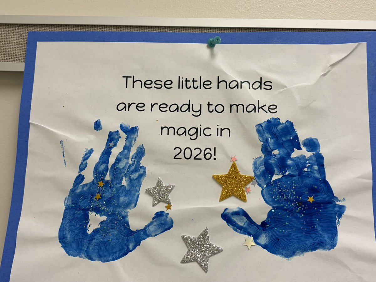 ZumEarlyEd's tweet photo. Ready to make magic in 2026 💙 https://t.co/0tdup4sagA