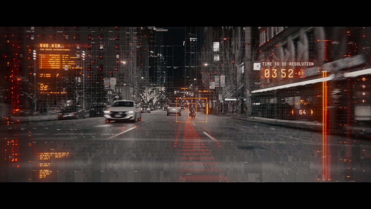 HighDefDiscNews's tweet image. ARES-vision. Via 4K screenshots from TRON: ARES on 4K UHD Blu-ray.