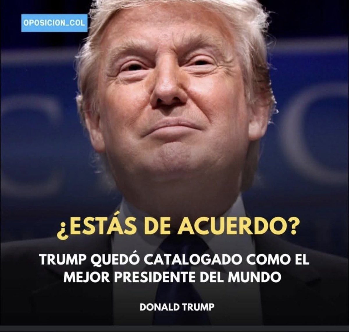 Jhonffonseca's tweet image. ¡Donald Trump ha sido reconocido como el mejor presidente de toda Latinoamérica!

¡Está a un paso de liberar a Cuba de su opresiva tiranía, trayendo libertad y esperanza a millones!