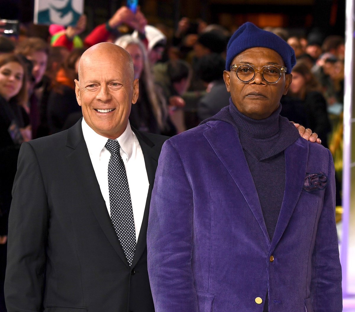 TheCinesthetic's tweet image. Bruce Willis told Samuel L. Jackson to find a recurring role "everybody loves" so that he'd be protected from box office flops.

“Bruce told me, 'Hopefully you’ll be able to find a character that, when you make bad movies and they don’t make any money, you can always go back to…