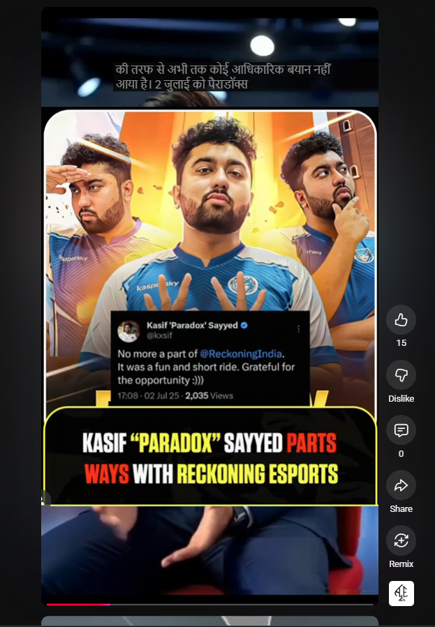late1aik's tweet photo. @kxsif what all YT shorts im getting, and why this yt short is in "shudh hindi" https://t.co/dMBnUGybgx