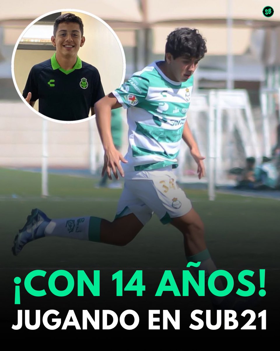 SectorBasicas's tweet image. 🤯 SUPERADO NIVELES: Edgar Medina con tan solo 14 años empieza a tener minutos con la sub21, ya había debutado en esta categoría el torneo pasado

📈 Para dimensionar esto, los jugadores cat. 2011 apenas empiezan a aparecer en la sub15

No perderle la pista al canterano de Santos