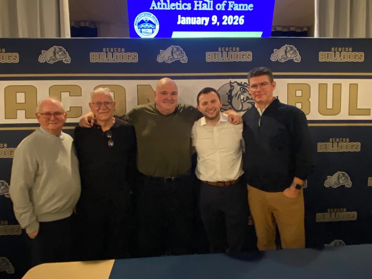 The 28th Athletic Hall of Fam ceremony. Inducted were Kathleen Davis, Kevin Davis, DJ DeCandia, Paige Baisley, Addy Rutkoski, Selena Virtuoso, 2017-19 Girls Bowling team and Coach Bobby Atwell. It was with great pride that I am able to be a part of the hall of fame in my namesake