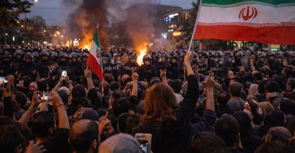 🔥イラン情勢に変化の兆し。
12日間の戦争から約6か月。イスラエルとの軍事的緊張を経て、イラン政権が長年誇示してきた「抑止力と恐怖のイメージ」は大きく揺らいだ。対外的威圧の実態が露わになる中、国内では抗議活動が再び拡大。