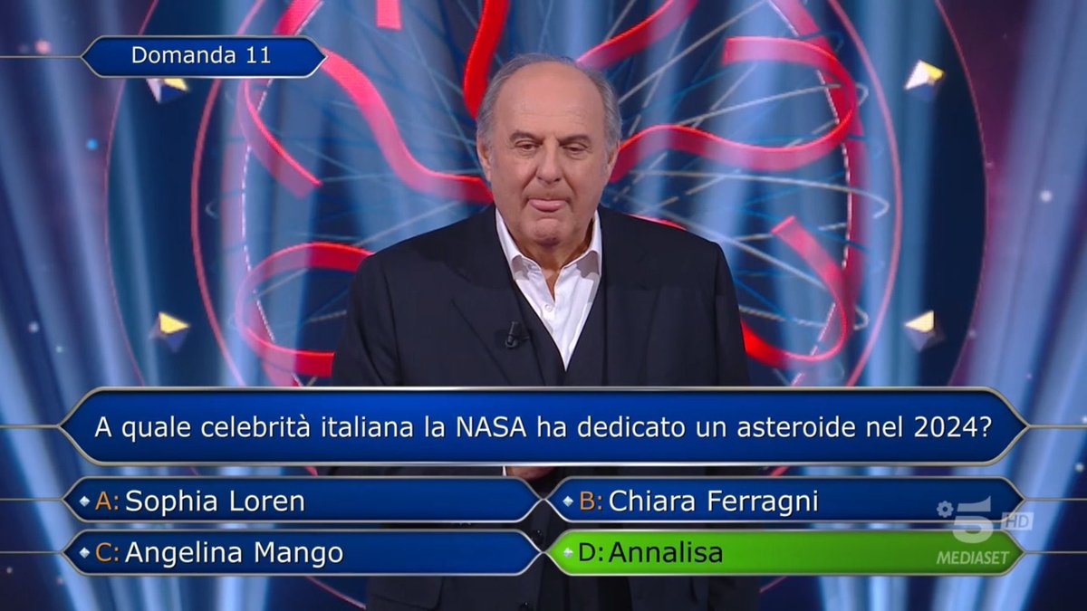 Nella stessa giornata domande su Annalisa prima all’eredità poi a #chivuolesseremilionario amore sei la regina dei quiz