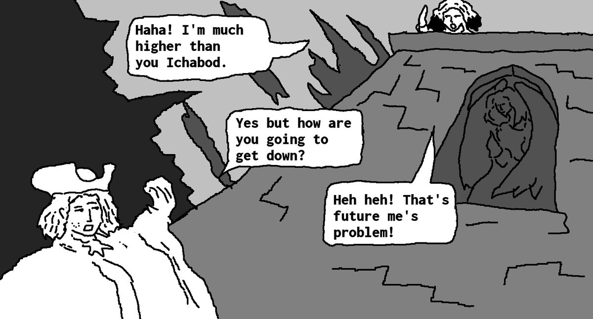 PenseesofPascal's tweet image. Gothic Comic.