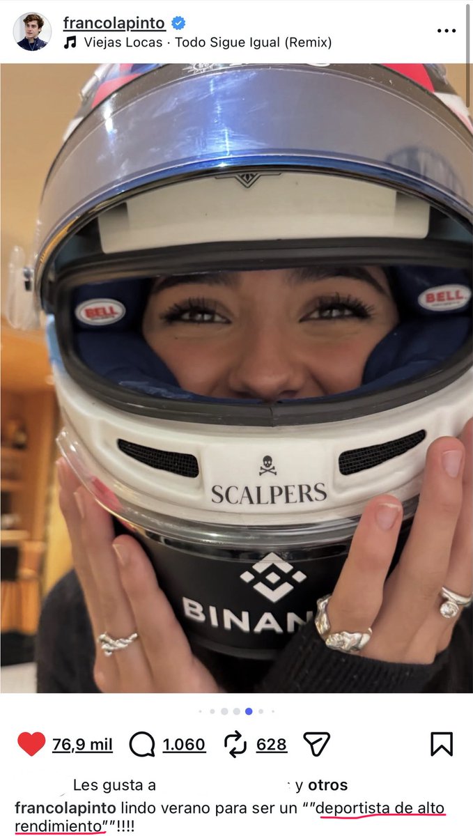 juanalarroude's tweet image. efectivamente franco colapinto se levantó a Maia Reficco