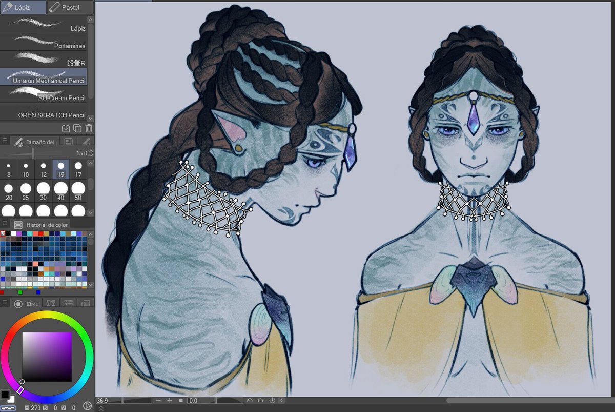 I'm making my first Avatar OC!! 😭✨