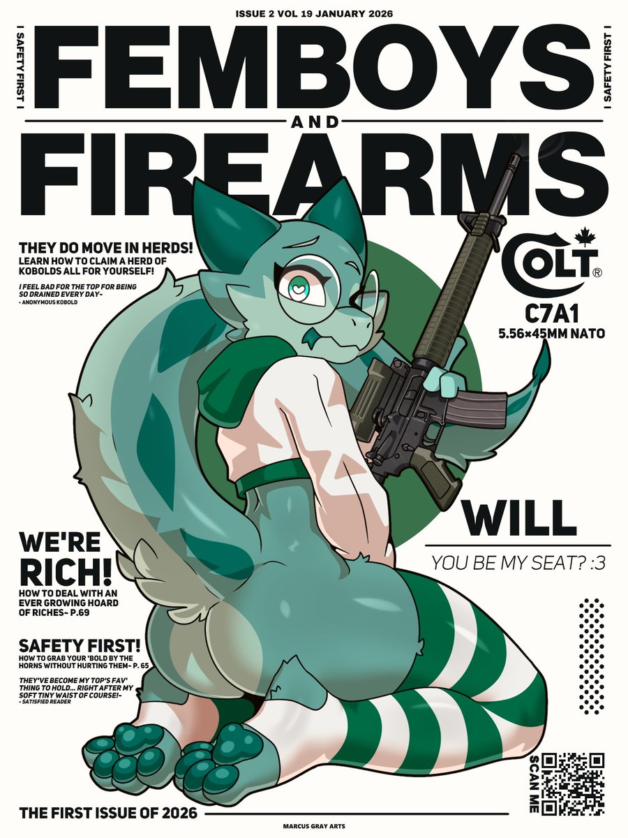 Femboys and Firearms: Colt C7A1 ft Will