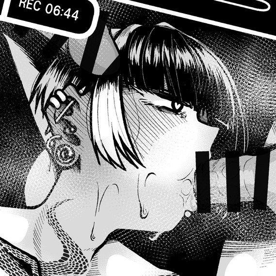 有料部分だけど結構いい感じの塩梅のフェラ顔描けたからチラ見せしたい