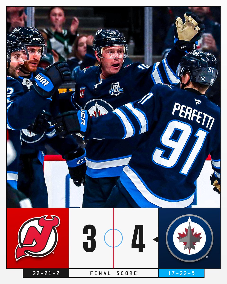 The <a href="/NHLJets/">Winnipeg Jets</a> hold on to secure the W at home ✈️