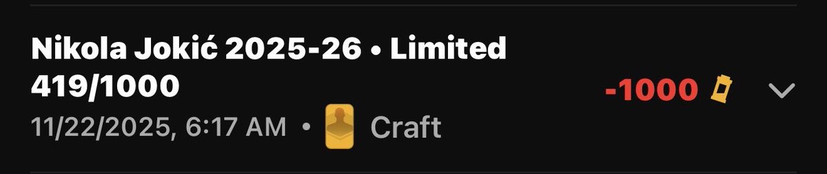 0verthinkWithMe's tweet image. #NBA #Sorare crafting has been elite this season. Hitting a limited Jokic in Oct, Nov and Dec. Wondering which star is coming in Jan 🤝