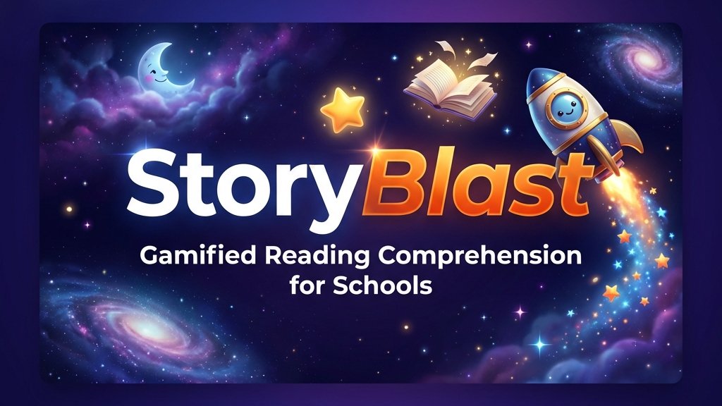 🚀 StoryBlast is live! A browser-based reading platform for children, built to hook reluctant readers with stories, missions, badges and leaderboards. Teachers get fluency (WPM) + accuracy tracking and clear insights.
Free 30-day trial: story-blast.smart-school.uk