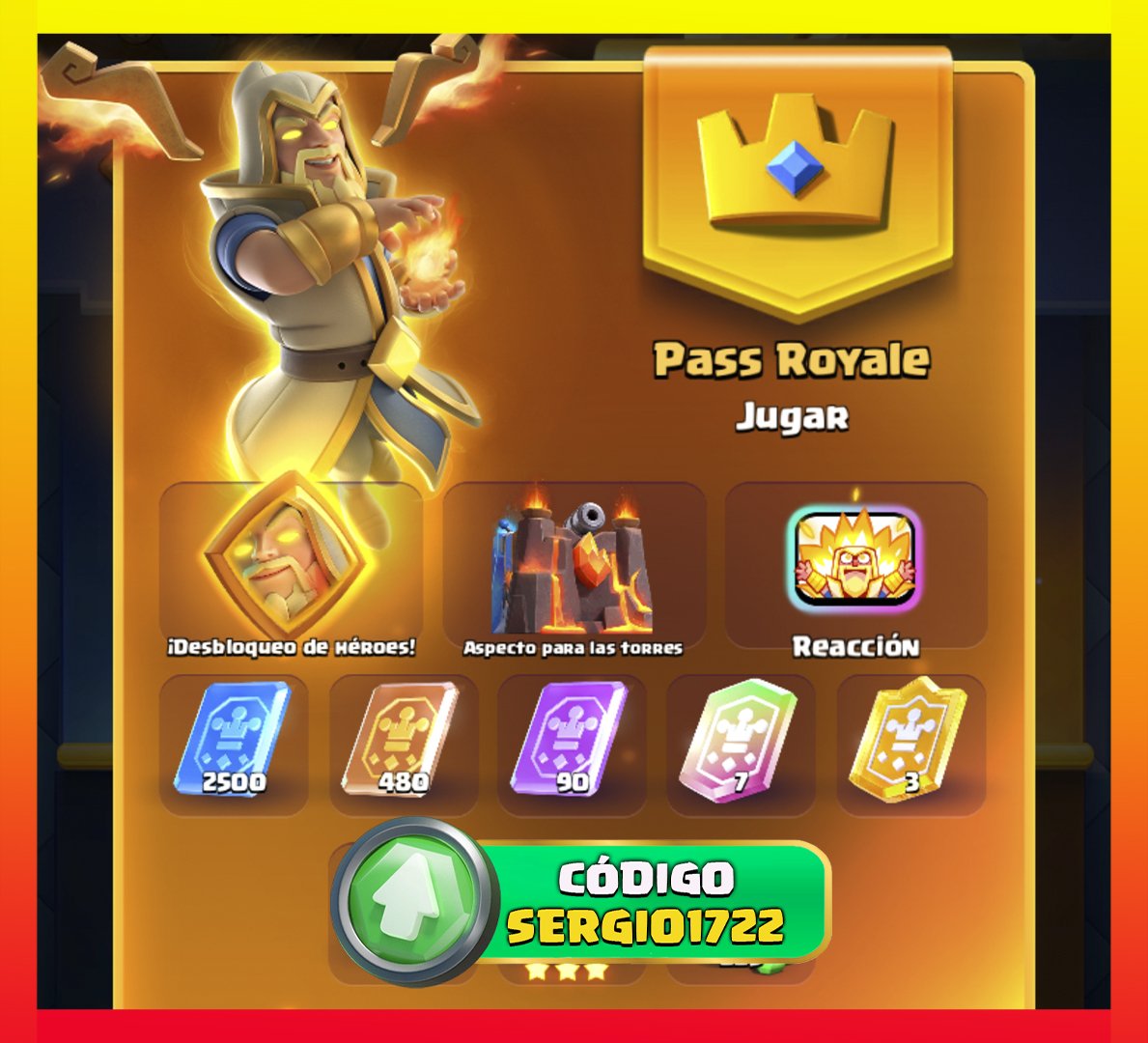 🎁GANADOR por un Pass Royale
Deberá ponerse en contacto conmigo por privado antes de una semana sino se sorteará de nuevo, para el ganador del otro pase tienen que ir al canal de 🔴Roya_le8 👉 youtube.com/@Marcos51484617 

⭐Michael
<a href="/Michael79898096/">Michael</a>

En breve habrá más sorteos 😉🥰