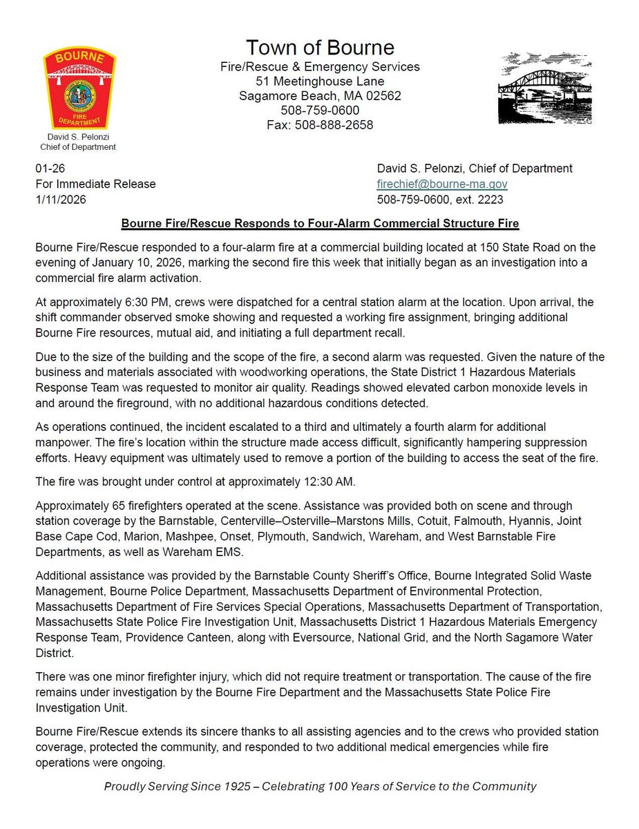 Bourne Fire/Rescue & Emergency Services tweet media