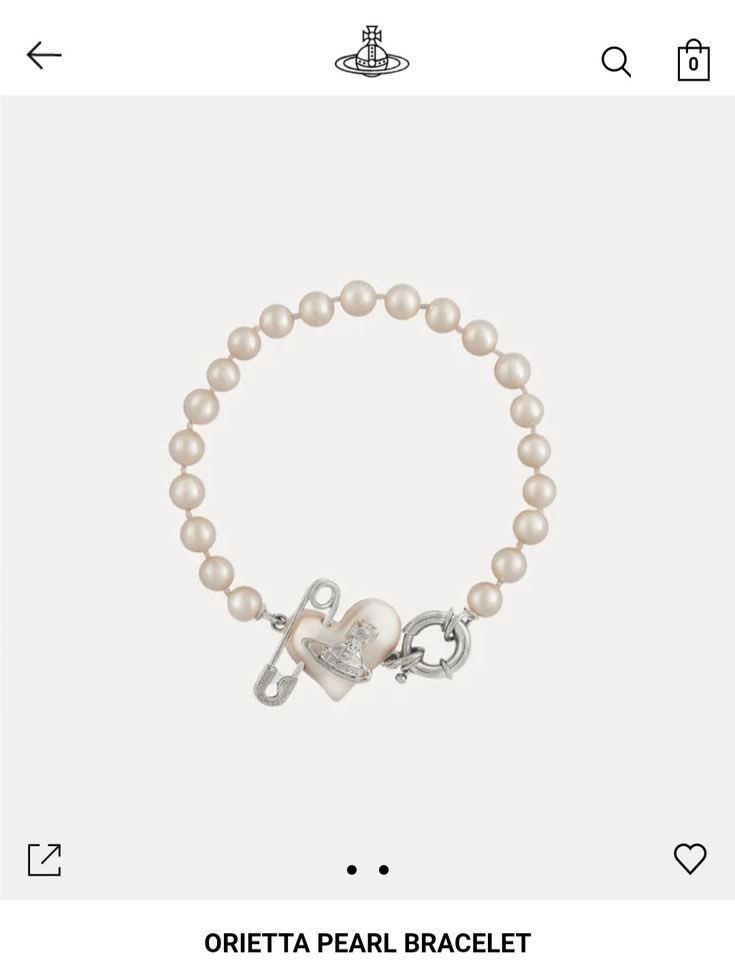 vivienne westwood orietta and lucrece pearl bracelets