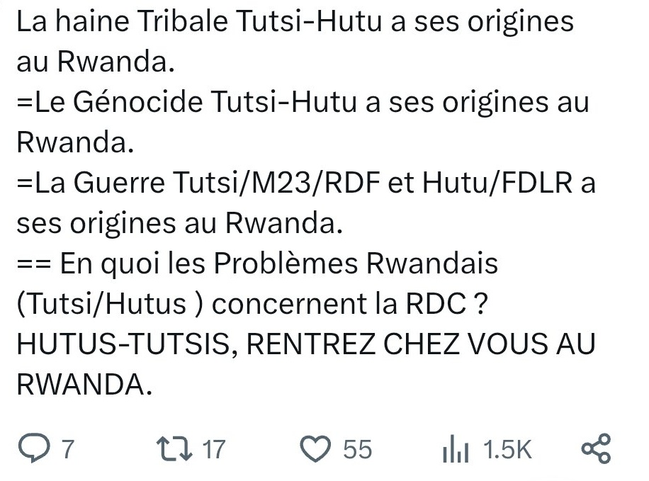 YabaNkosia's tweet image. C'est Rwanda pays maudit depuis de siècles donc Sonia et toi vous parlez ?
Dans pas longtemps il y aura unième génocide/massacre entre vous rwandais
Cette fois-ci on n'ouvrira plus jamais nos frontières pour accueillir
#RwandaIsKilling #KagameisKilling #StopKagameNow #FreeCongo