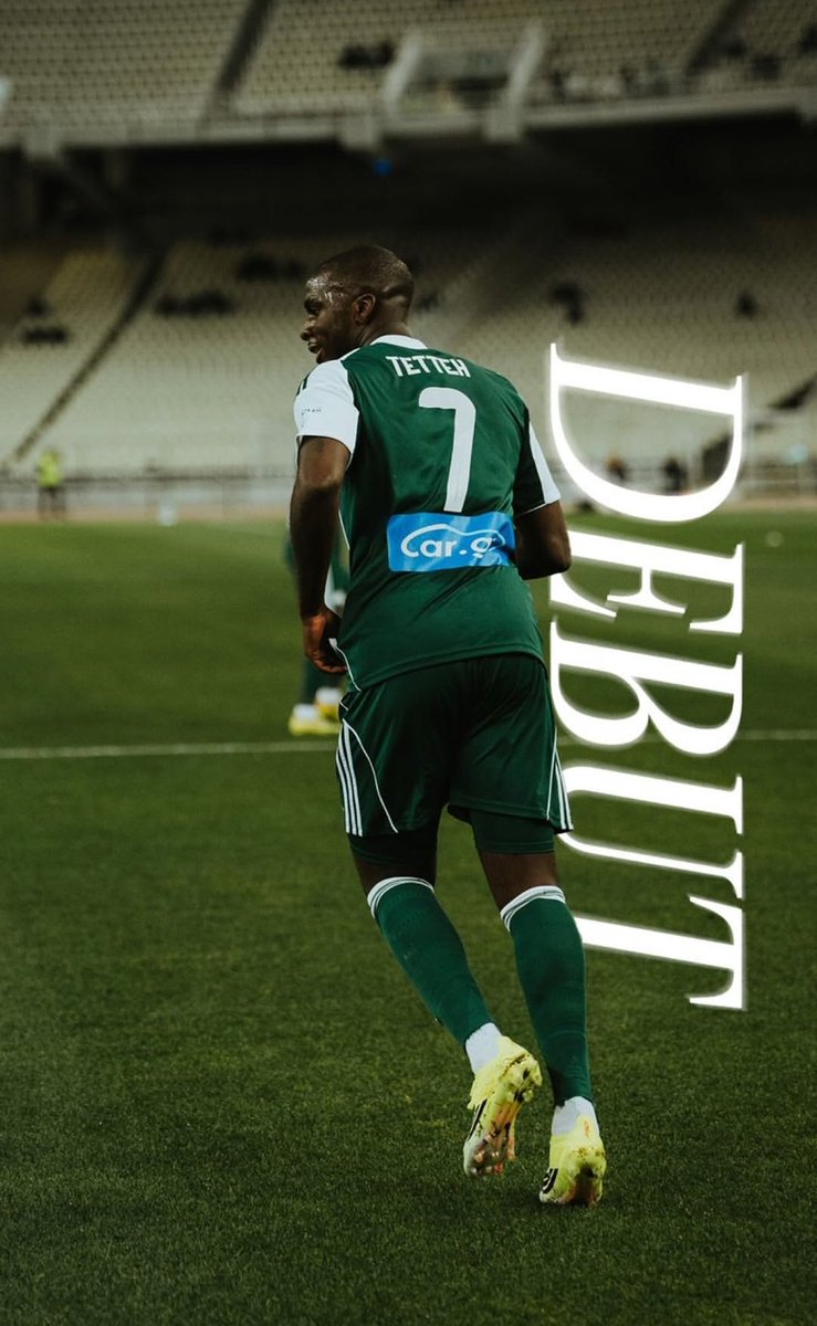 Θετικό ντεμπούτο αν και δεν βρήκε χώρο και δεν πήρε πολλές μπάλες. Έβγαλε δύο ωραίες τελικές που παραλίγο να σκοράρει.

Στα ντέρμπι θα βρει περισσότερο χώρο οπότε θα δούμε ωραία πράγματα.

Να έρθει και ο Αντίνο και μετά άντε πιάστους.

Τετέι - Πέλι - Αντίνο ⚡
#paofc