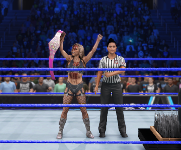 Congratulations to Sarah Sweet <a href="/BlitzNBattery/">B'N'B</a> for becoming the new SSBW Fashion Champion by defeating Zara Rani <a href="/ZaraRaniXO/">ZaraRaniXO</a>! #SSBW #EFED #WWE2K25 #CAWUNNITY