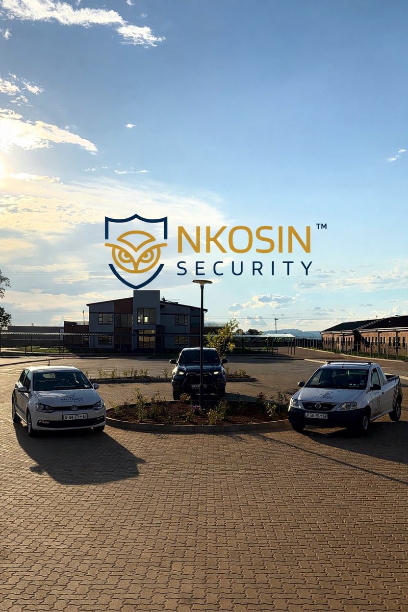 NkosinSecurity's tweet image. Another day securing our communities with pride and professionalism.
Thank you for trusting Nkosin Security.

#NkosinSecurity #SecurityServices #ProfessionalSecurity #VisibleProtection #CommunitySafety #SouthAfrica #TrendingNow @News24 @Newzroom405 @ewnupdates @SAPoliceService