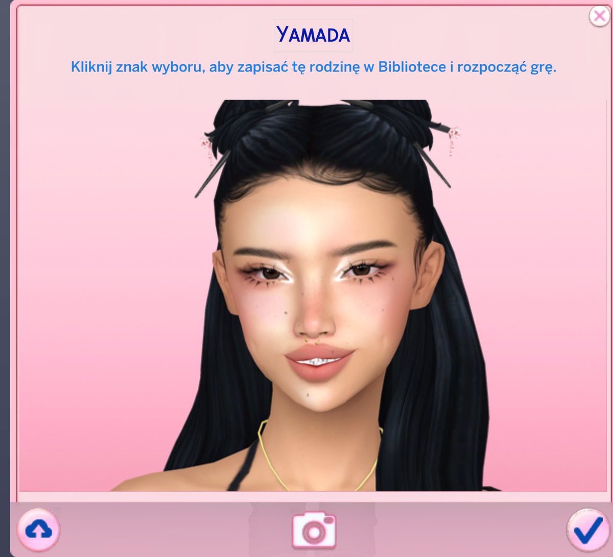simmerellv's tweet photo. my new bby, i love her, i’ve been playing with her in „rags to riches”🫡🤌🏻 #Sims4 #simsiary #simstwt 🩷 https://t.co/rvbsfljKqH