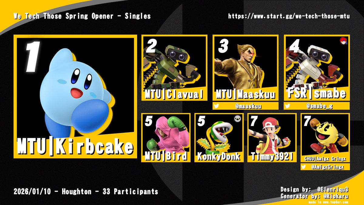 Upper Peninsula Smash! tweet media