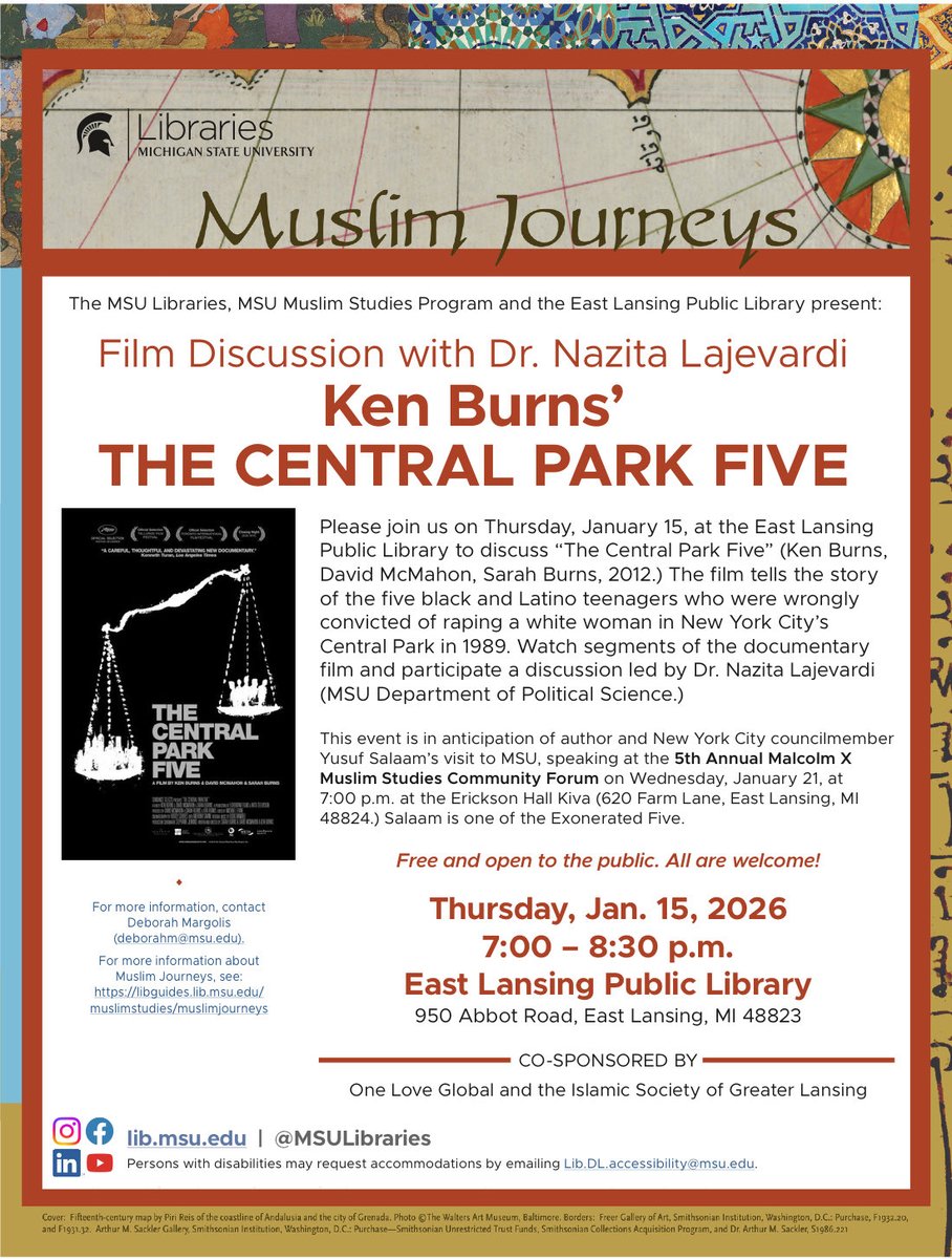 MSU Muslim Studies Program tweet media