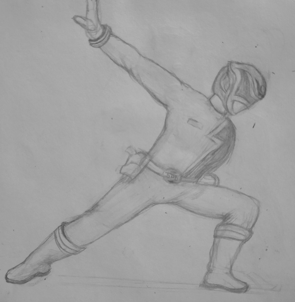 KevinLan043's tweet image. Ando practicando como hacer poses dinámicas con poses de Power Rangers XD