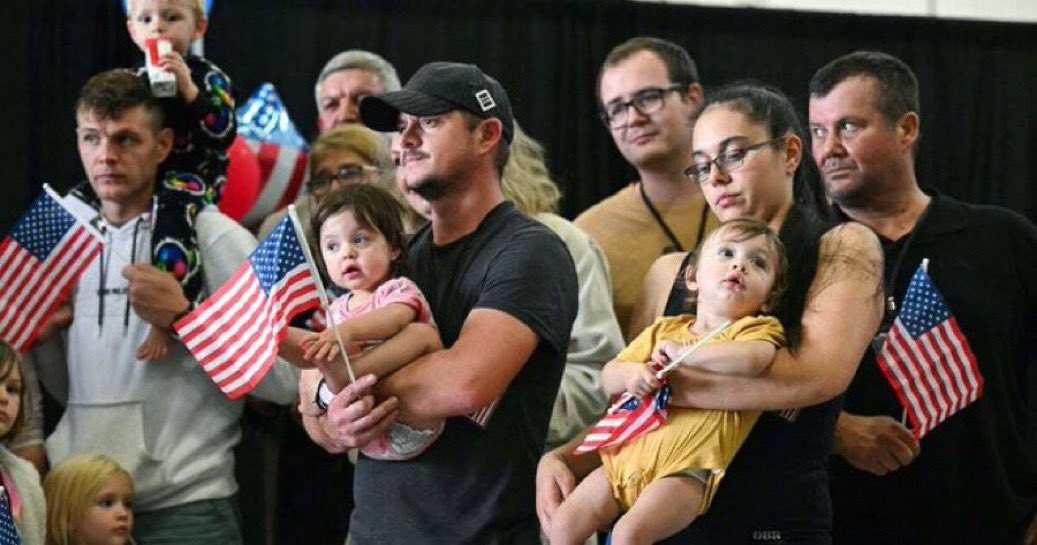 Ask yourself this…

If the Democrats are trying to stop deportations out of compassion then why did they try to stop these 59 white South African farmers from entering America and then tried to get them deported once they got here?

Unless…