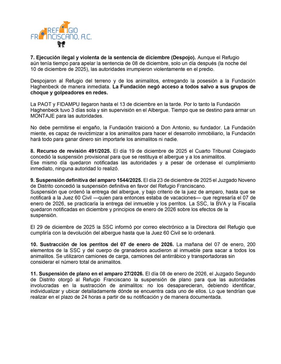 Crónica de un desalojo: De un hogar a la incertidumbre.
