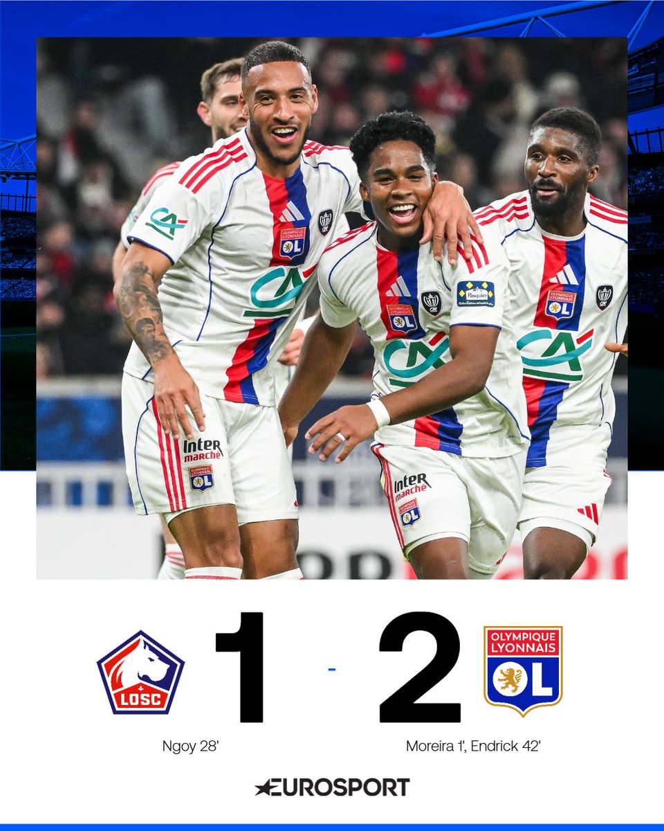 L'OL élimine le LOSC avec un Endrick buteur pour sa première