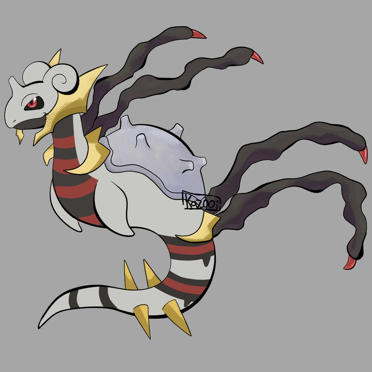 Kazooi_'s tweet photo. Lapras x Giratina Pokefusion 
--- 
#арт #oc #digitalart #digital #drawing #art #artist #pokemon #pokefusion #giratina #lapras https://t.co/qgdsjv5o2f