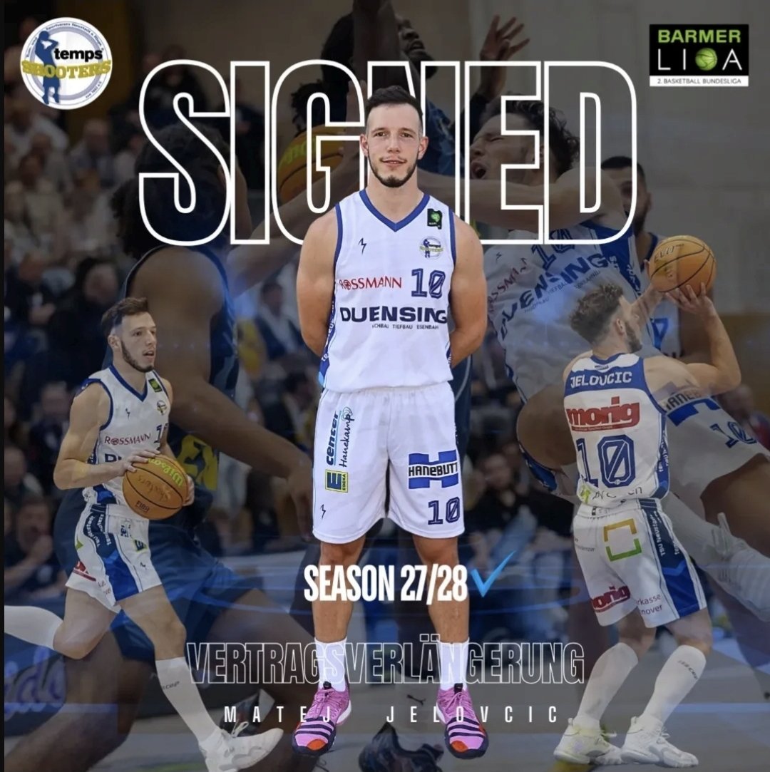 Matej Jelovčić signs extension! Two more years for the captain in Neustadt🫡 #WeAreBallin