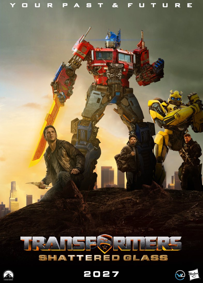 LazlowTF's tweet image. "Your Past &amp;amp; Future Collide." My concept poster for Michael Bay's upcoming Transformers film. #Transformers