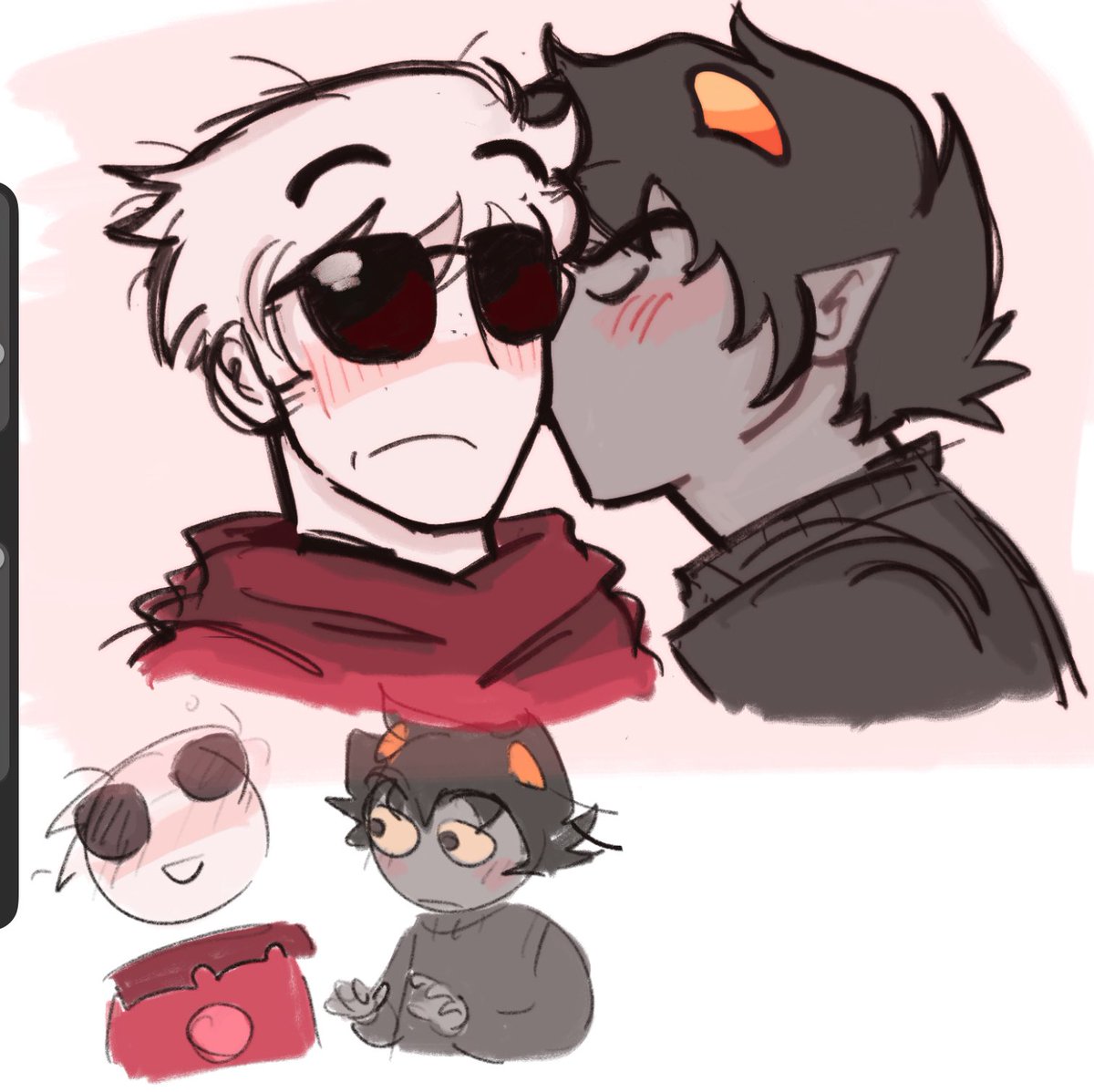 drawing davekat instead of doing my economics hw #davekat