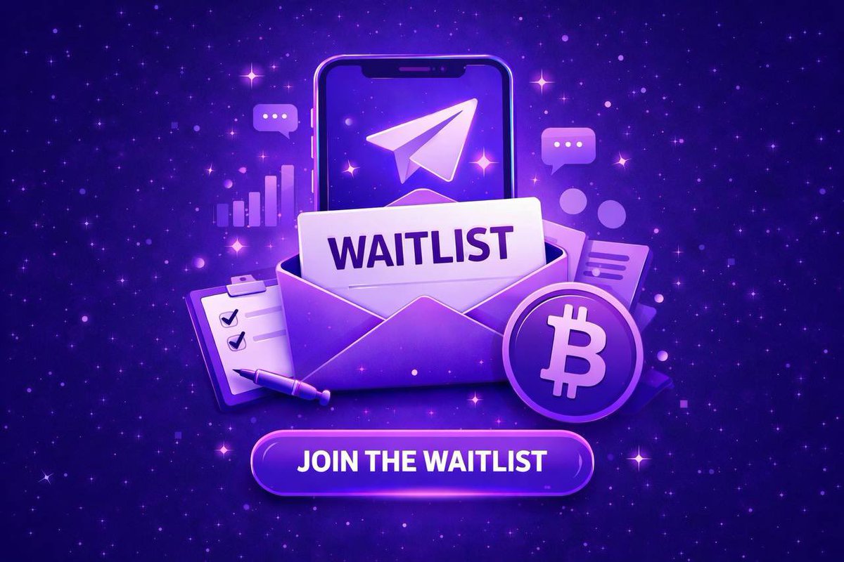 Purple App Waitlist is LIVE
Join our Telegram to be first to access the app.
Feel free to ask questions and connect with the community.
👉 t.me/+NmfiIwnI1RZjN…