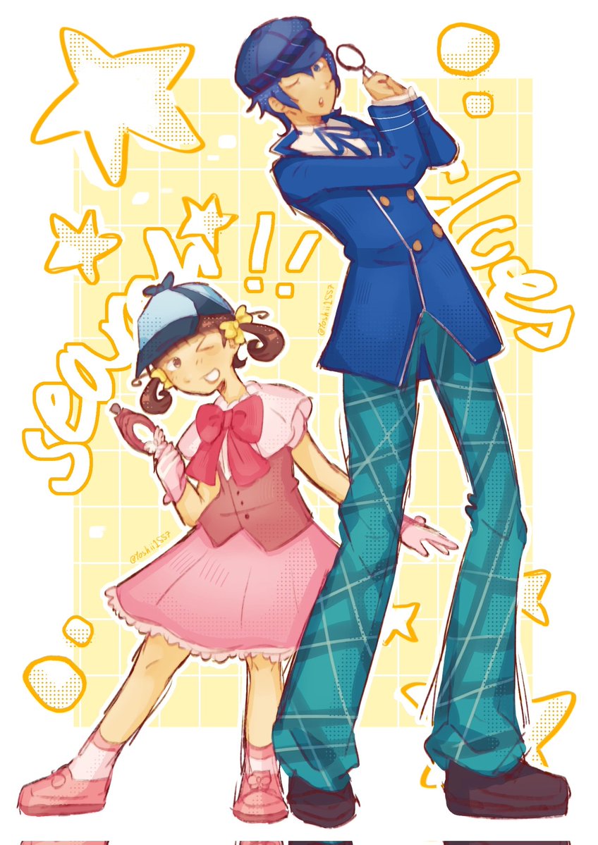 yoshii1557's tweet image. Detectives🔎 #Persona4