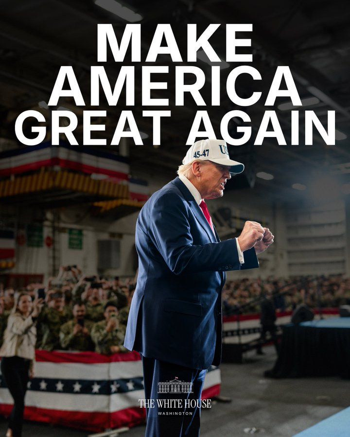 isaacrrr7's tweet image. 🚨 ÚLTIMA HORA: La Casa Blanca acaba de publicar esta imágen y postea lo siguiente:

"Tenemos tres cosas que decir...

DIOS BENDIGA NUESTRAS TROPAS.
DIOS BENDIGA A AMÉRICA.
Y esto apenas comienza. 🦅"