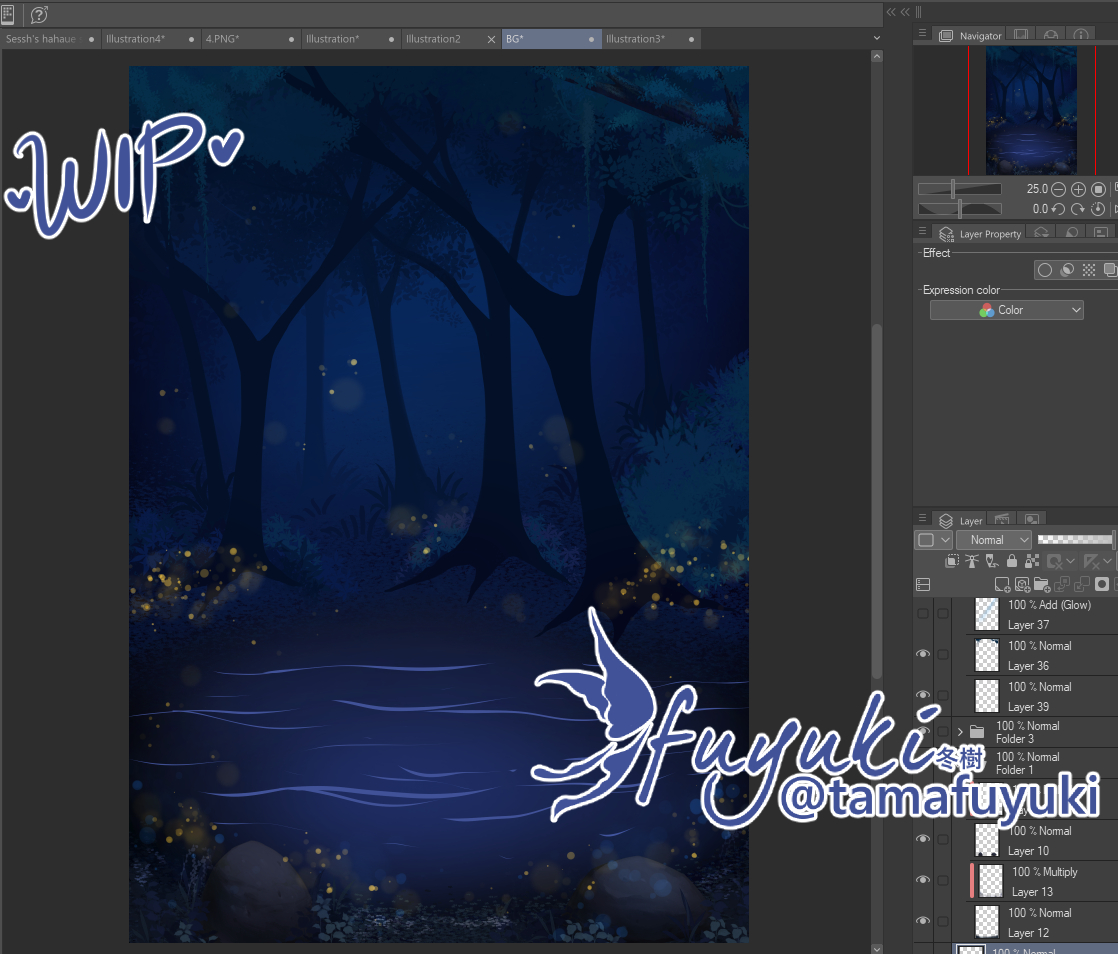 background commission #wip