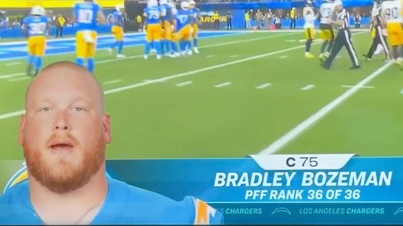 JackKennedy's tweet image. Can't wait for NBC to give us the PFF update on the Chargers offensive line (it's gotten worse)