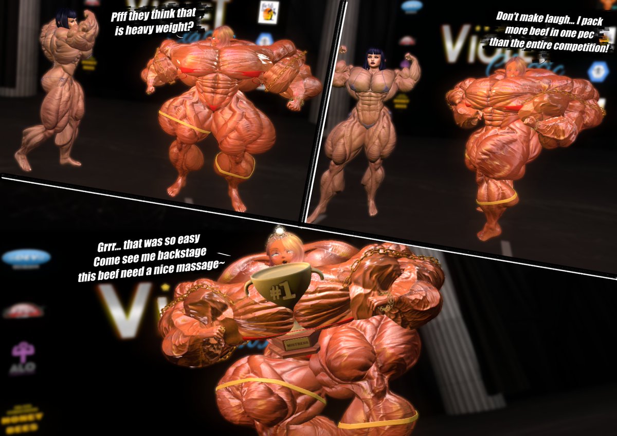 Very easy competition for her don't ya think? ;3