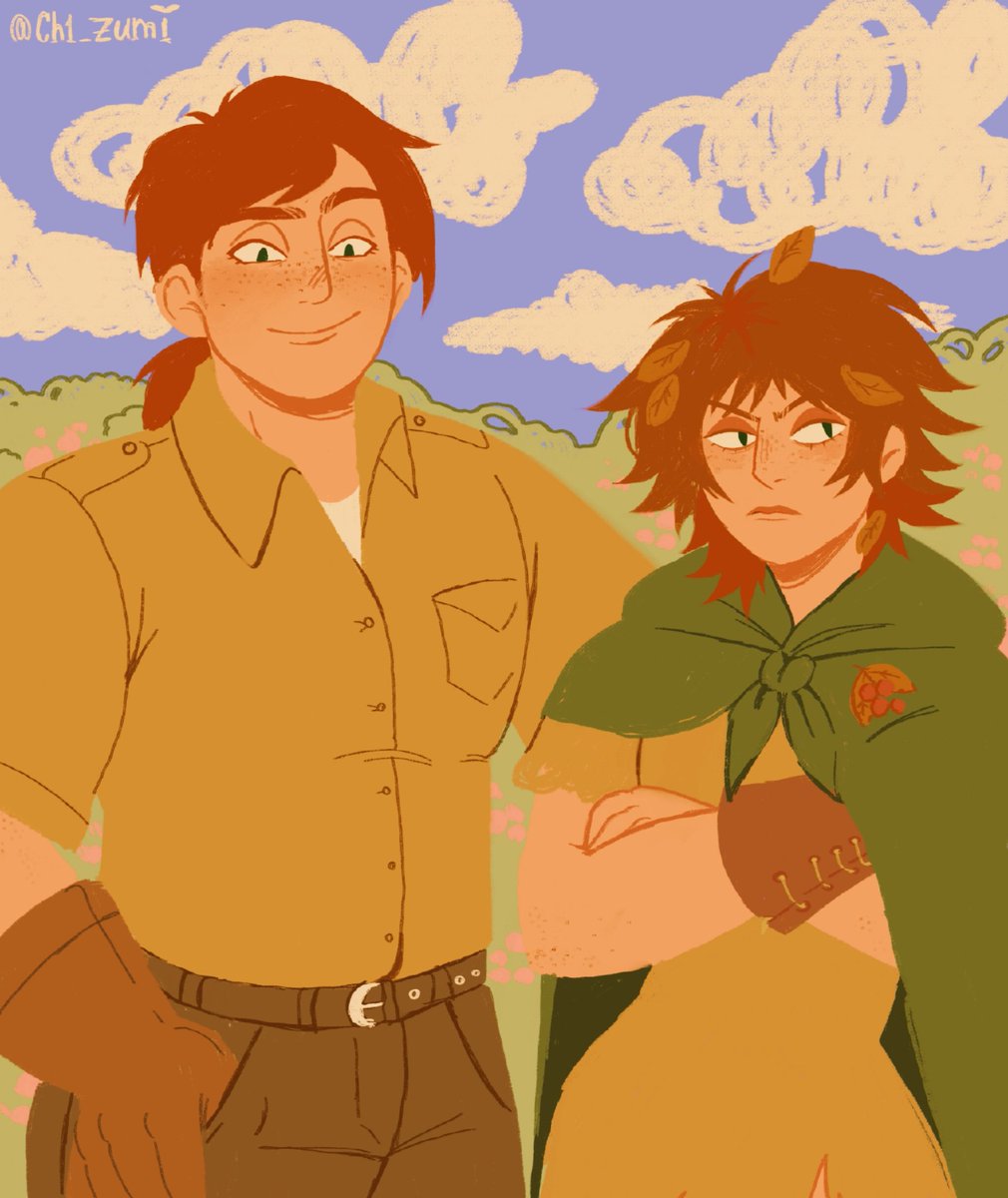 #AdventureTime #fionnaandcake
#hunterwizard ♥️ #HuntressWizard

family photo 🍂🍃