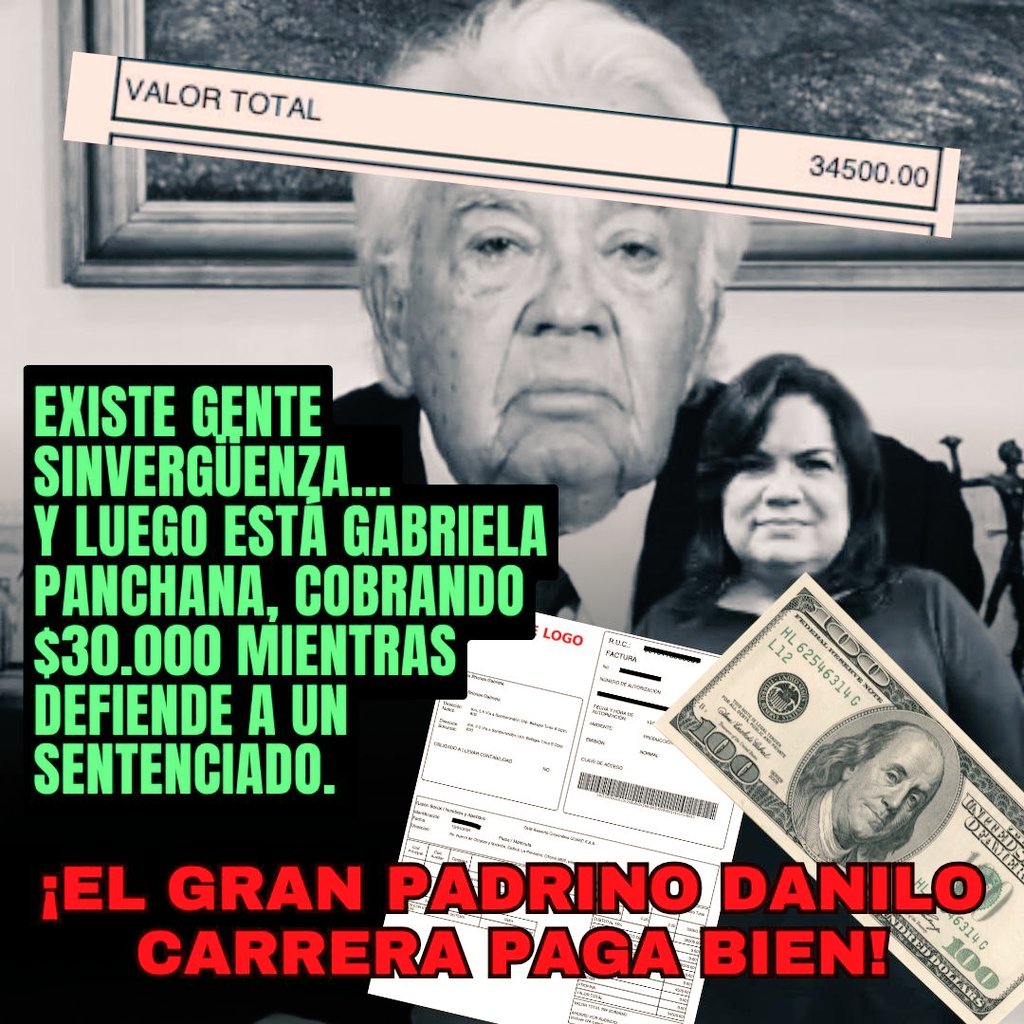 LGrant8054's tweet photo. @eduardomenoni Panchana, tu carrera se resume en una factura a GLM Asesoría. Todo lo demás es puro teatro. @envozalta https://t.co/EyRmeV1lmM