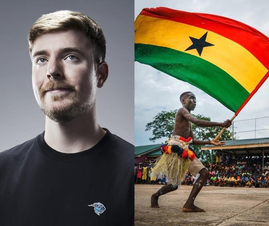 africansinnews's tweet image. BREAKING: American YouTuber MrBeast has announced plans to visit Ghana 🇬🇭 later this year to transform an entire village. He has reached out to Wode Maya and other top African creators to be part of the project.